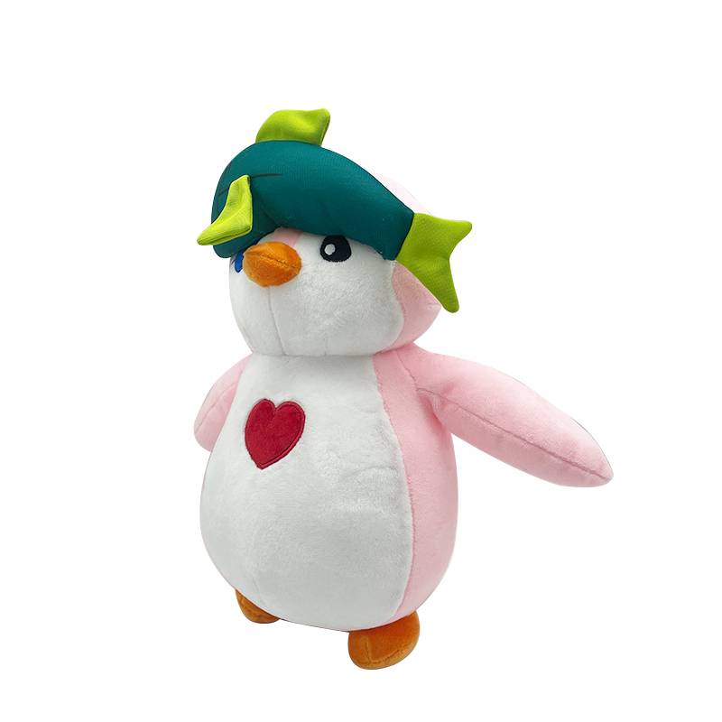 Aler's Pudgy Pinguin Boneka Binatang Bergaya Kartun Yang Menggemaskan, Isian Katun Pp, Desain Yang Dapat Disesuaikan, Hadiah Yang Sempurna Untuk Anak-Anak