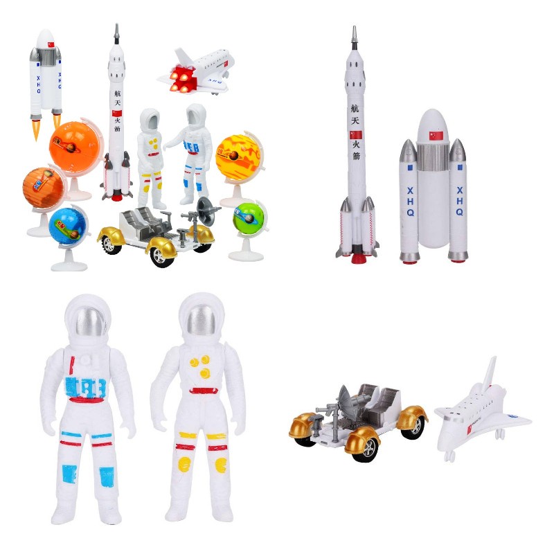 Anak-anak Model Spacecraft Non Listrik, Ideal Untuk Perkembangan Intelektual, 23*37.5cm, Merk Rui Cheng