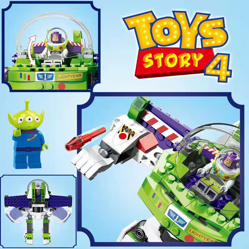 Set Konstruksi Toy Story Engaging Buzz Lightyear, 38256cm