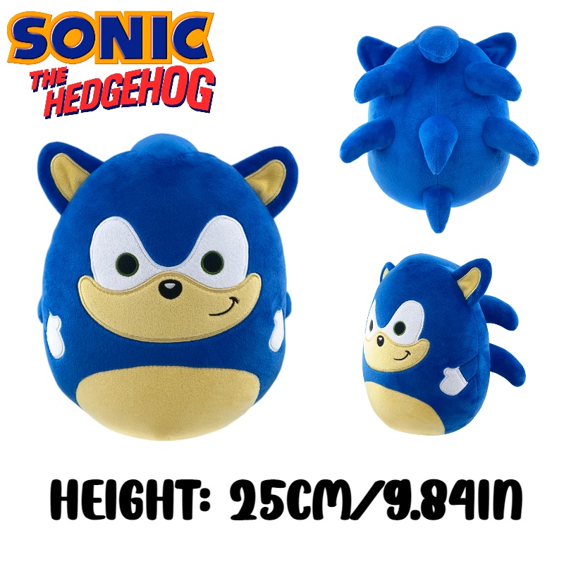 Nick Sonic Mainan Mewah Bantal Landak Plushies Kartun Bantal Dekorasi Rumah Hadiah