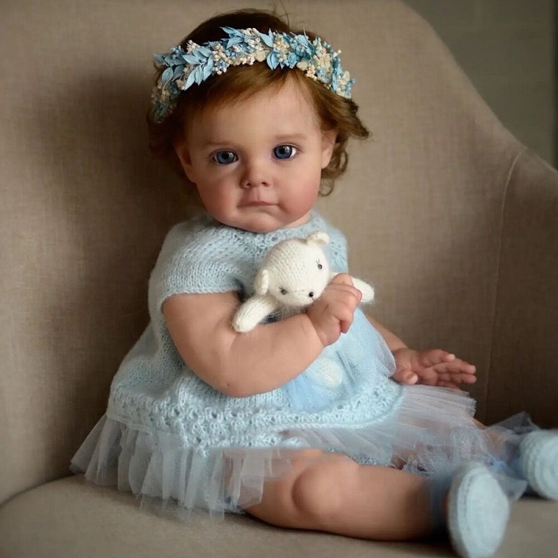 Boneka Npk Reborn Sangat Realistis Dengan Rambut Implan Cantik