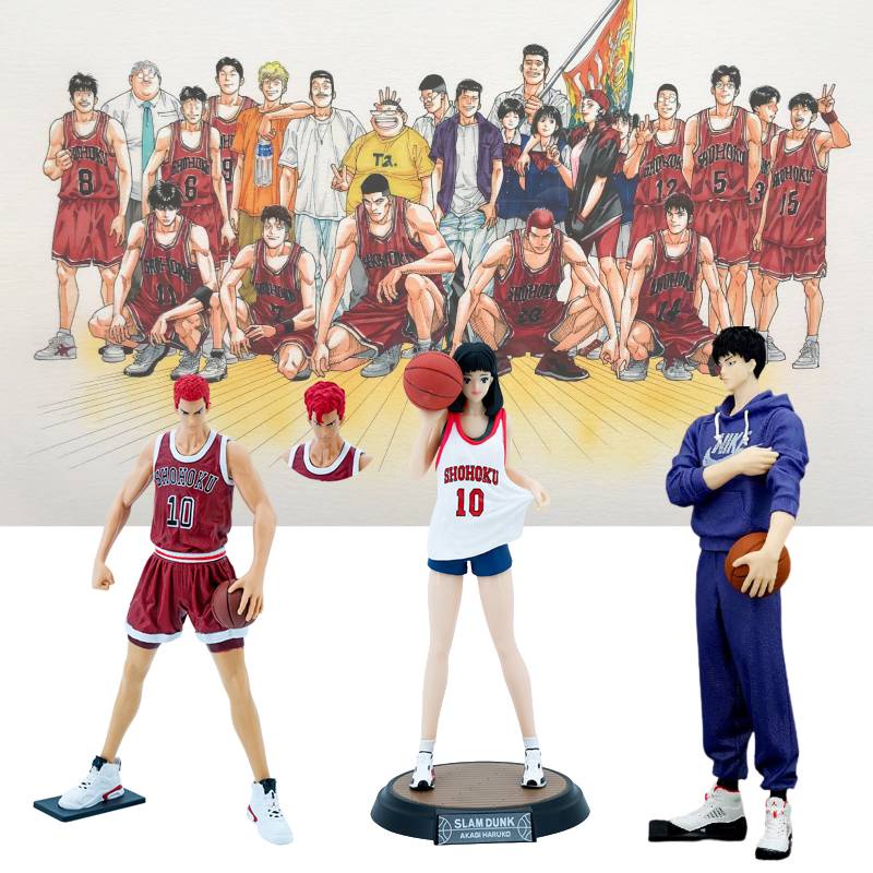 Slam Dunk Haruko Akagi Figure Karakter Anime Model PVC Mainan Table Decor Collect