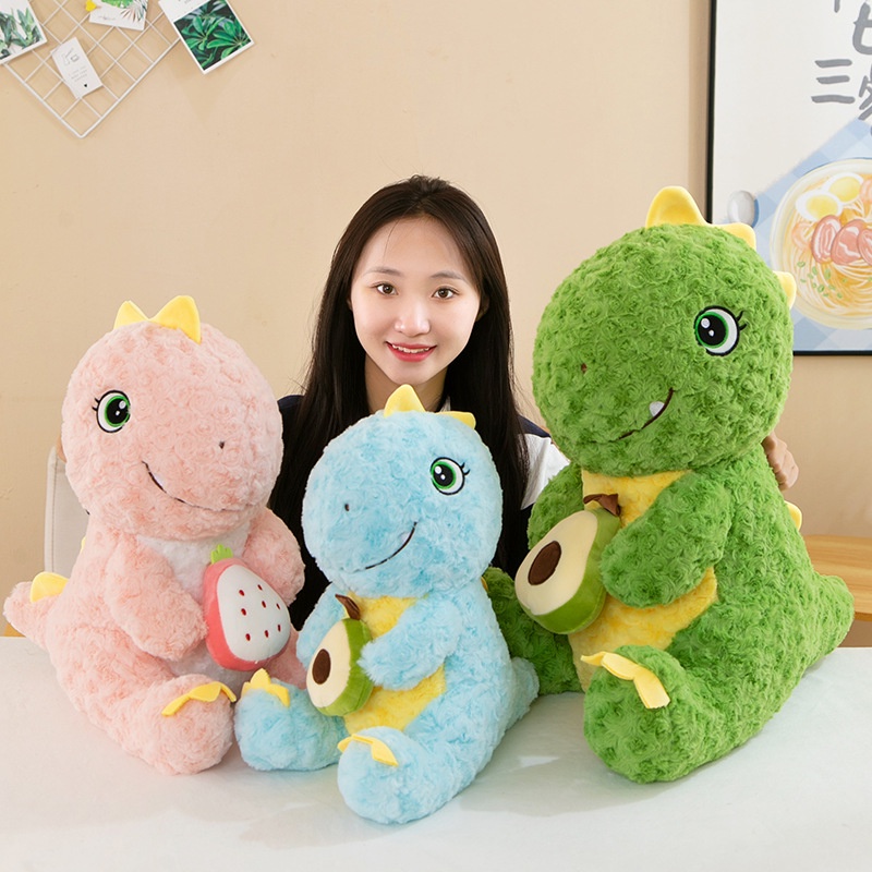 Boneka Binatang Dinosaurus High Quality Tersedia 3warna
