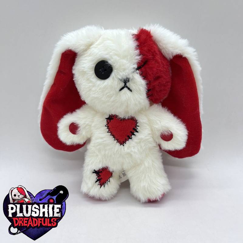 Collectible Dreadfuls Love Zombie Bunny Plush Doll Short Furry White Fabric Dan Pp Katun Isi 1813cm/7.15.1in