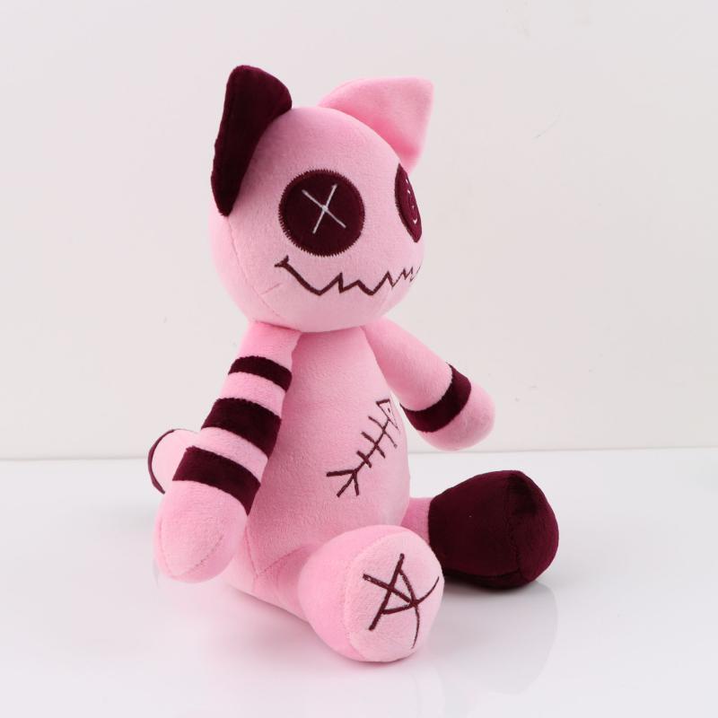 Zombie Kucing Boneka Plush Boneka Mainan Bantal Hadiah Ulang Tahun Anak Deco