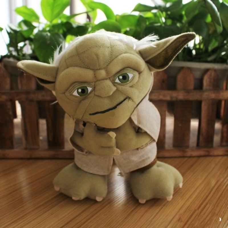 Mainan Plush Yoda Hikmat Master Untuk Penggemar Star Wars