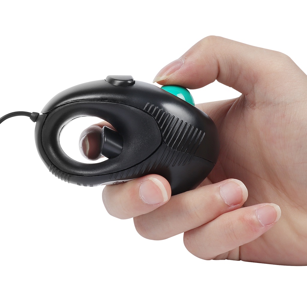 Mouse Trackball off-held off-table HS-01 Grip Ball Mouse Mouse Wired Trackball Mouse DPI Mouse Gaming Ergonomis Yang Dapat Disesuaikan Mouse Kabel