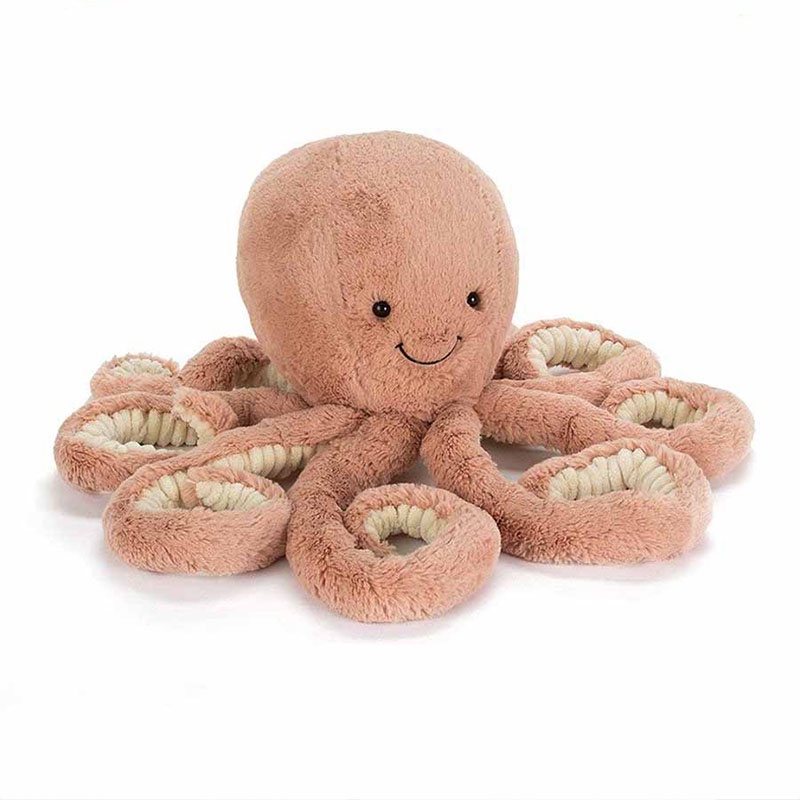 Boneka Gurita Plush Isi Katun Pp Berkualitas Tinggi Untuk Anak Perempuan Dan Cowok Cocok Untuk Dekorasi Kantor Atau Kamar Tidur