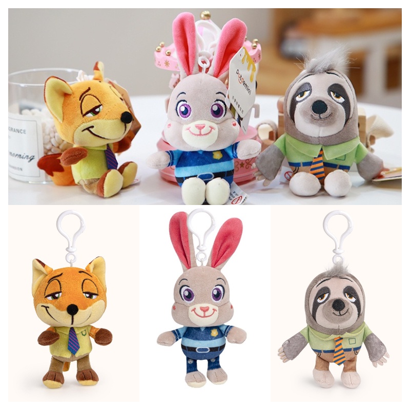 Mainan Mewah Zootopia Bunny And Fox Berkualitas Tinggi