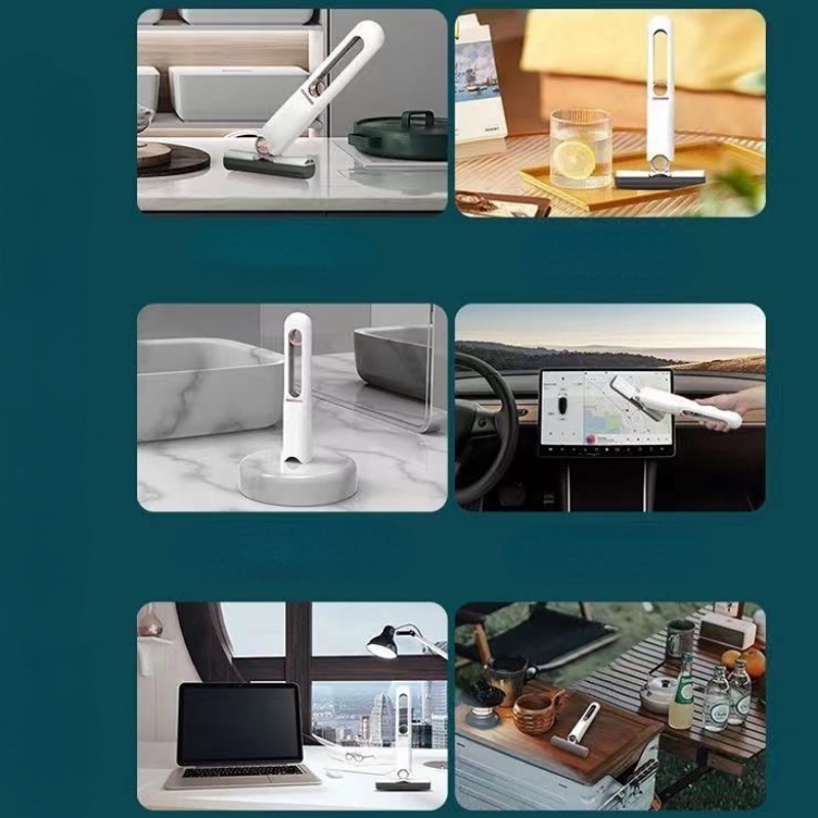 Lazy Sponge Mop Rumah Tangga Mini Desktop Alat Pembersih Kaca Kamar Mandi Toilet Gap Hands-Free Sikat Penyerap