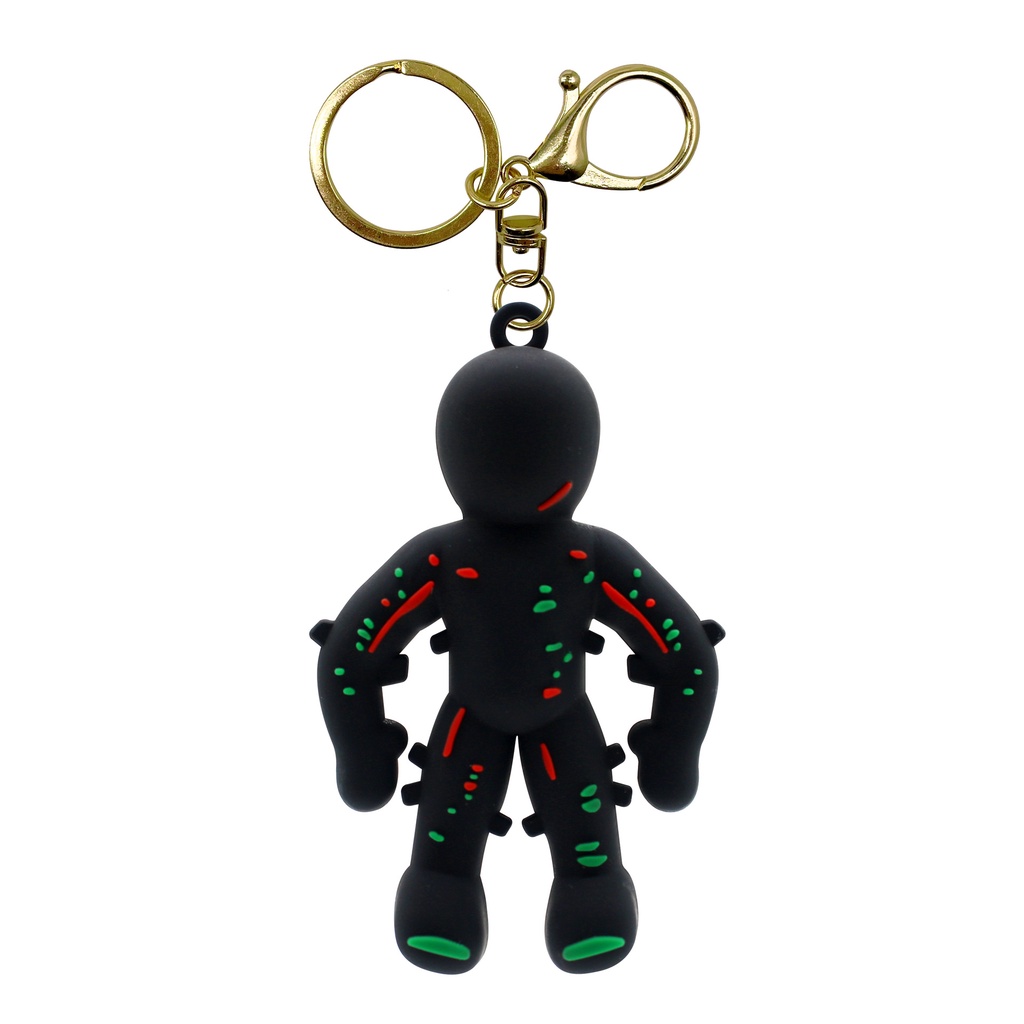 Roblox Pintu Hotel Horror Figure Liontin PVC Mainan Anak Model Hadiah Game Gantungan Kunci