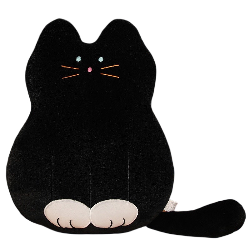 48 cm Kucing Lucu Boneka Plush Cushion Bantal Tidur Mainan Manusia Hidup Gadis Hadiah Ulang Tahun Anak