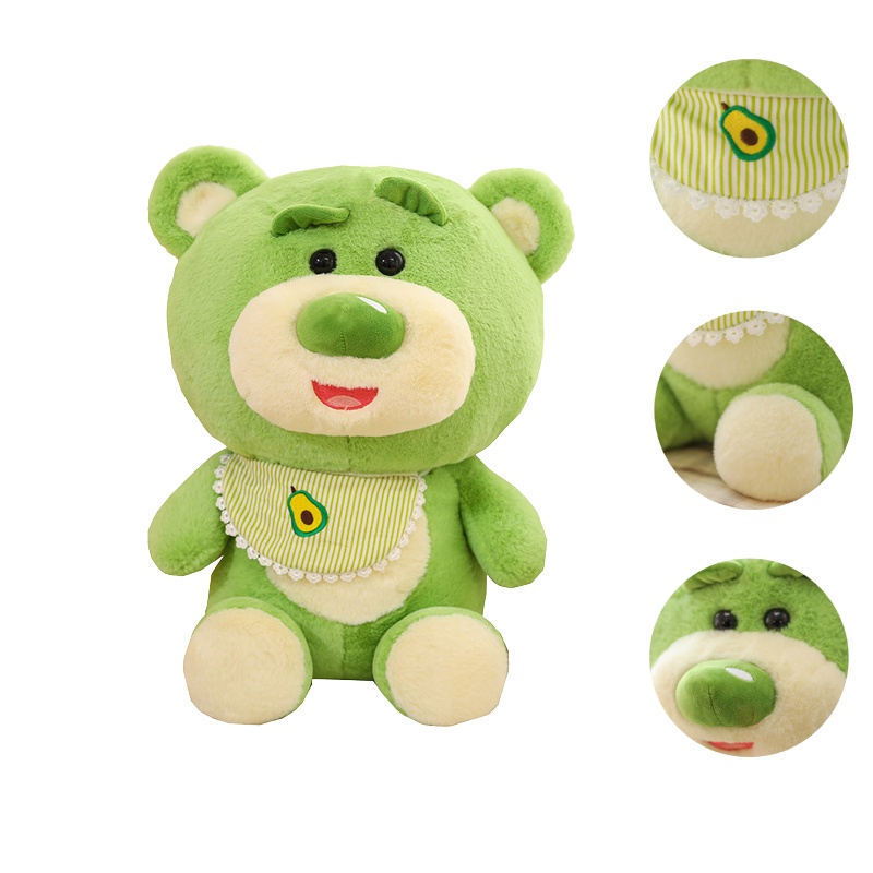 Huggable Avocado Bear Boneka Binatang Wajib Punya Untuk Anak