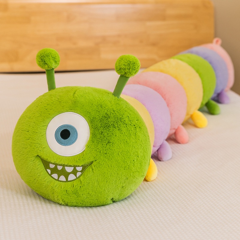 Mainan Boneka Plush Ulat Huggable Lembut Dan Monster Untuk Kenyamanan