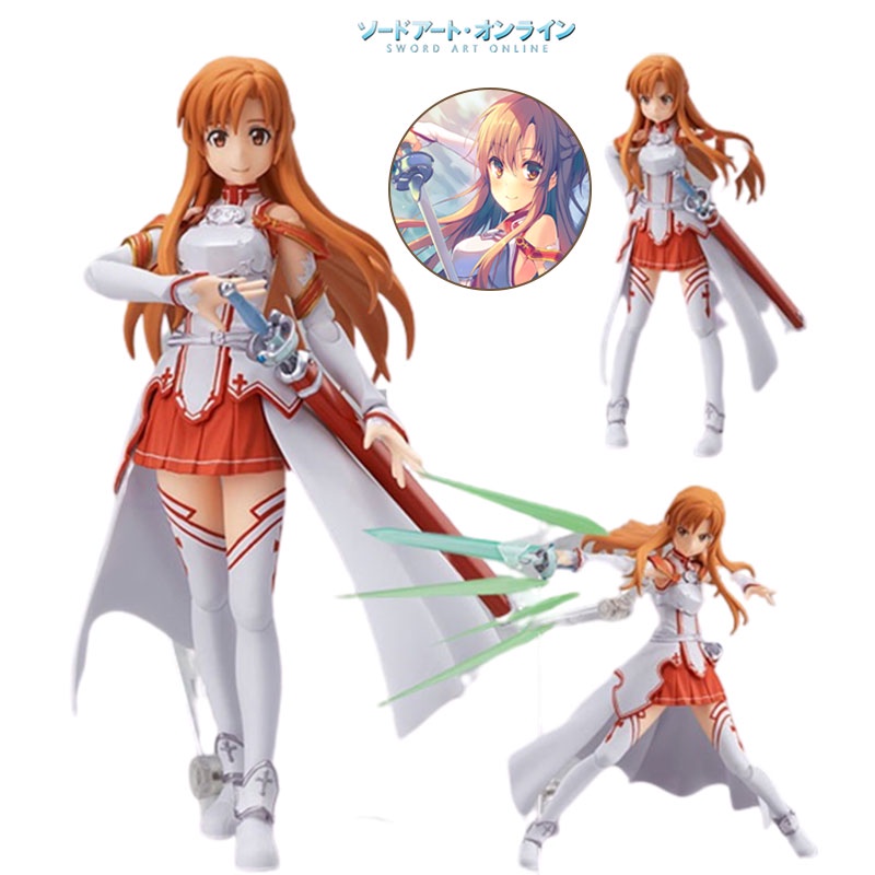 Stunning Sword Art Online 178sao Asuna Pvc Figure, Display Statis