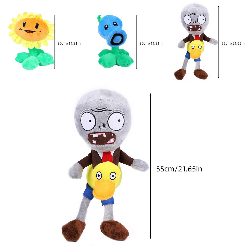 Mainan Boneka Zombie Dan Tanaman Dengan Berbagai Warna Dan Desain Unik Karakter)