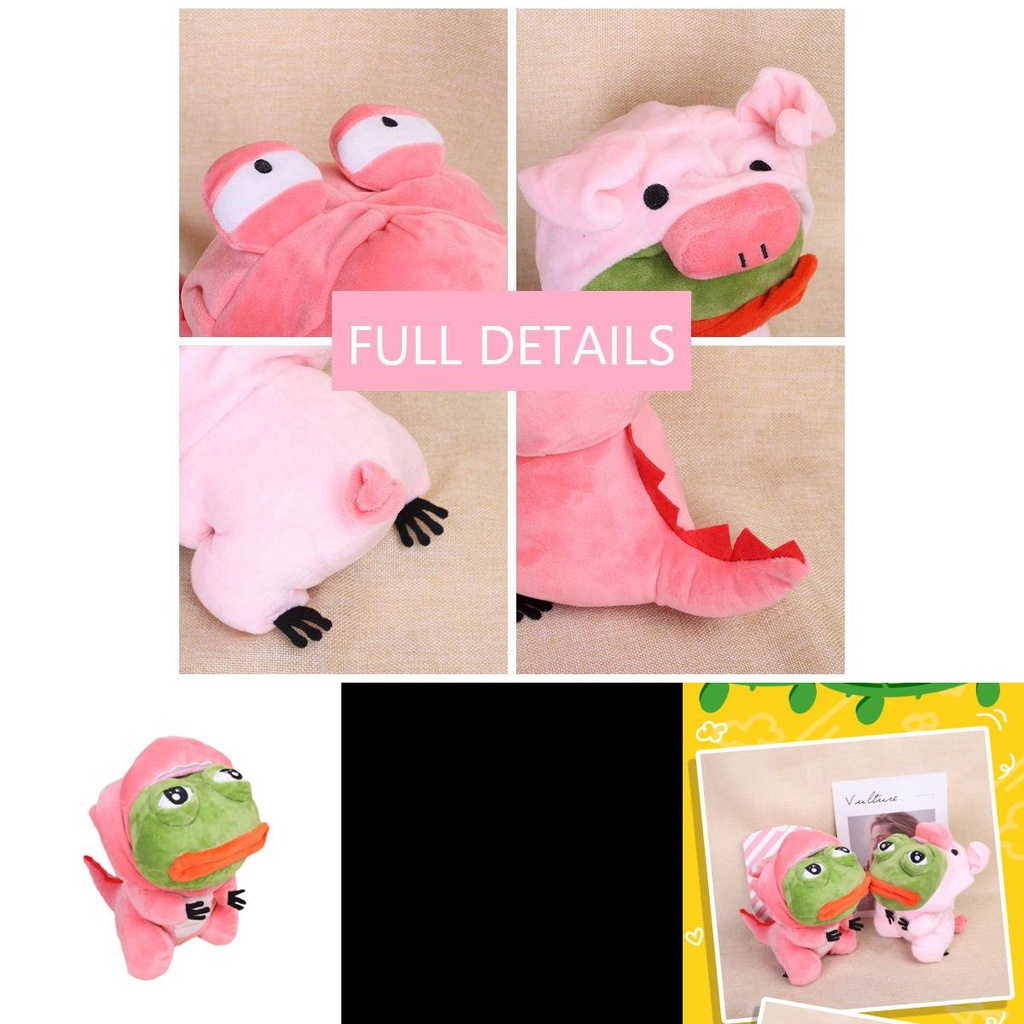 Adorable Sad Frog Plush Cocok Untuk Dekor Dan Playtime