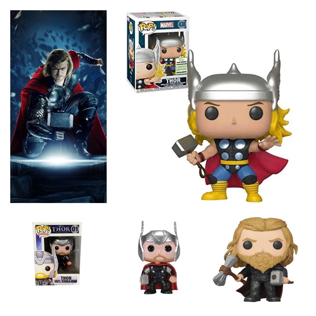 Koleksi Pvc Marvel Thor God Of Thunder Kerajinan Tangan 9cm