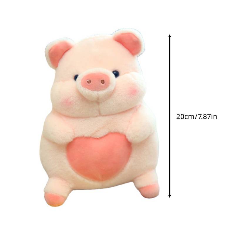 Heart Pig Plush Toy Kids Cushion Bantal Gadis Hadiah Boneka Boneka Dekorasi Rumah