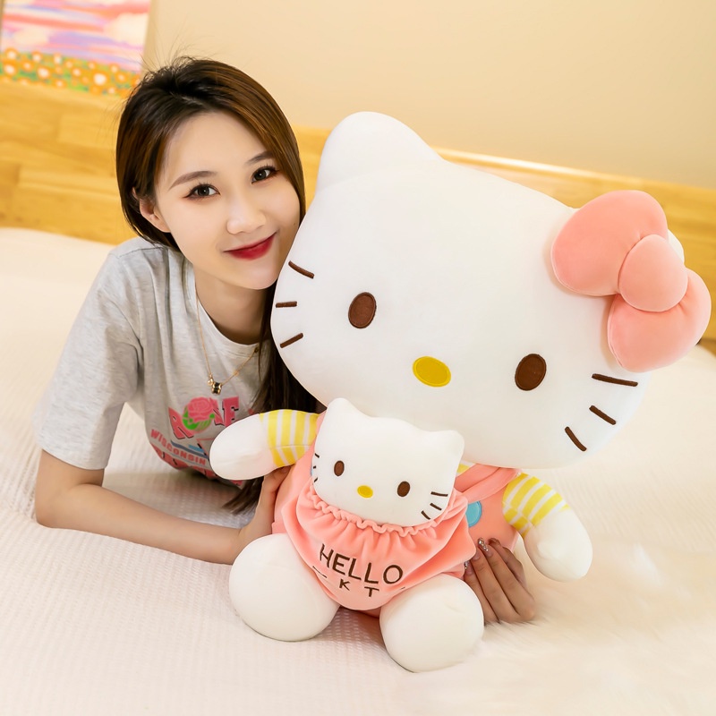 Perfect KT Gift Bantal Plush Kucing Untuk Ulang Tahun Makin Banyak Dan Natal