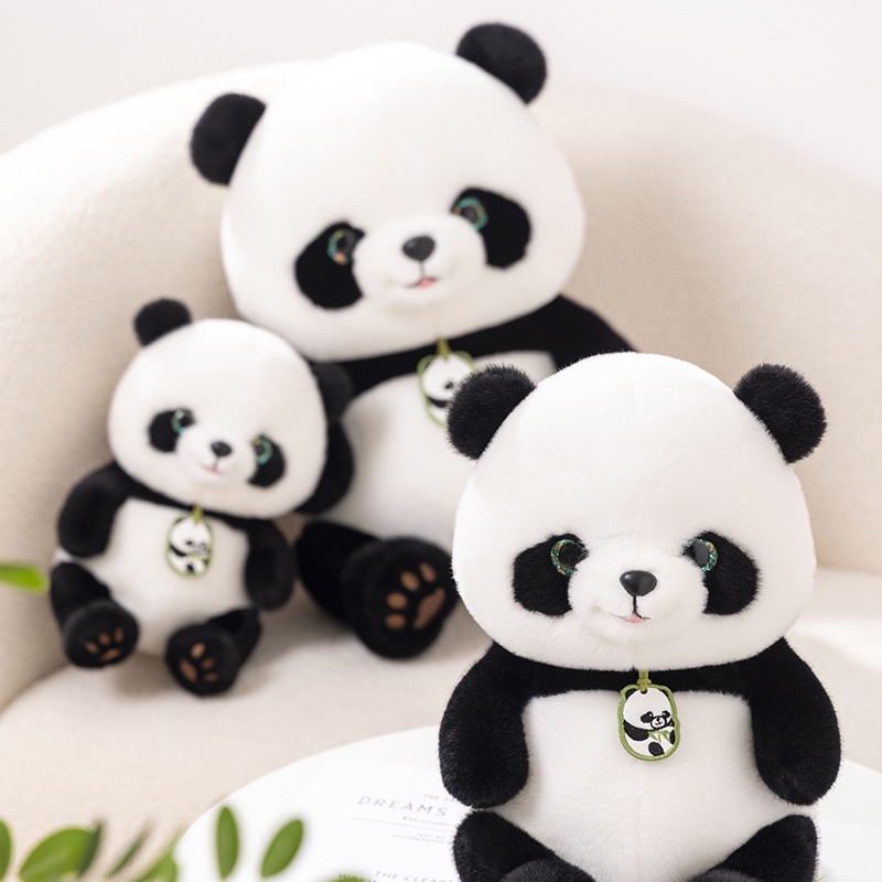 Plushie Realistis Panda Perfect Home Decor Cuddle Or Buddy