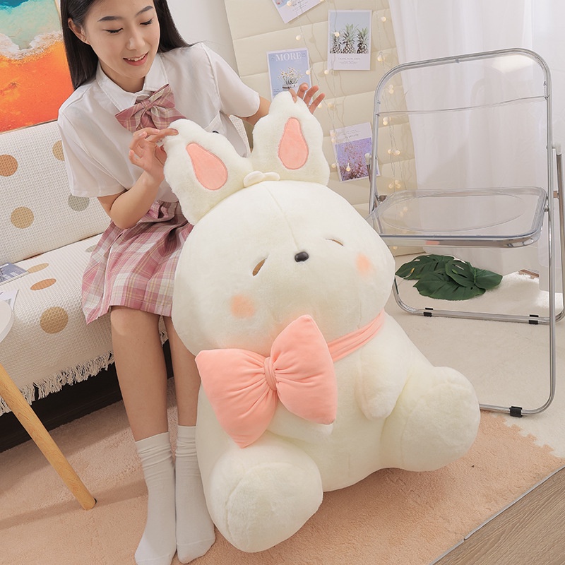 Cuddly And Soft Bread Rabbit Plush Toy, Boneka Binatang Untuk Perempuan Ulang Tahun Kekinian,