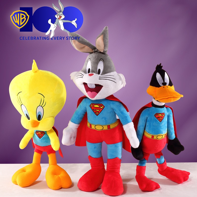 Bros Bunny Plush Warner Edisi Anniversary 100th