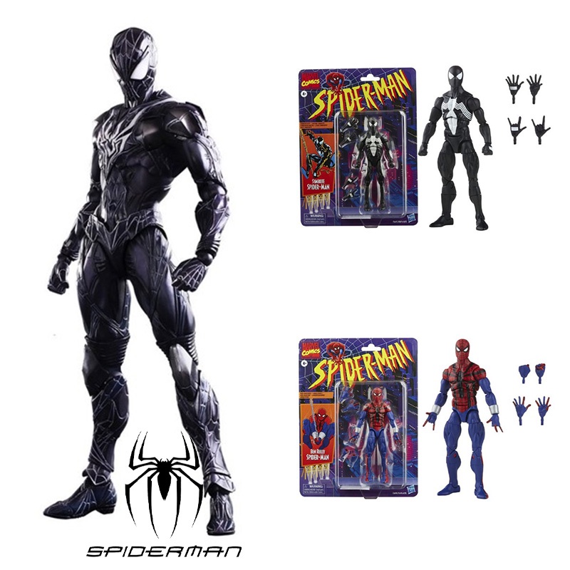 Deadpool Inspired Pvc Spider-man Action Figure Dengan Sambungan Articulated Untuk Remaja