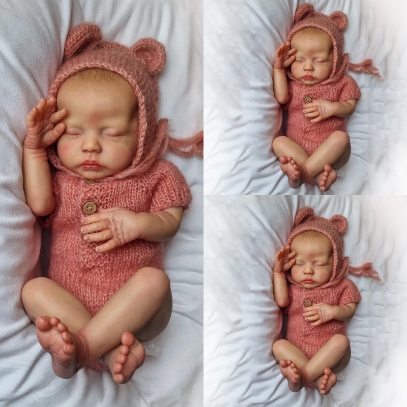 Adorable Npk 18inch Deliah Reborn Baby Doll Handmade Dengan Lembut