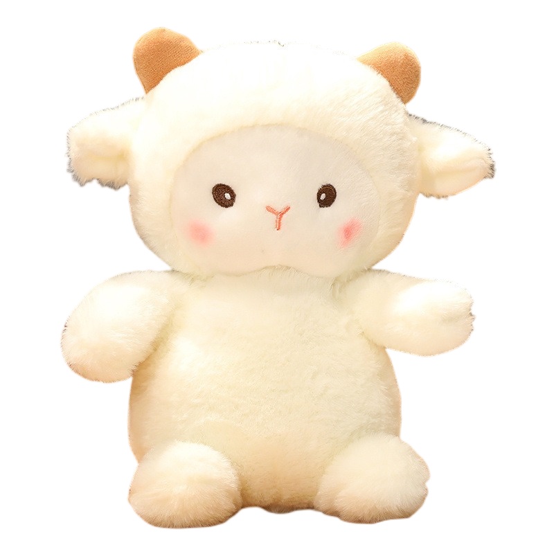 33 Cm/23 cm Dressed Lamb Plush Toy Sheep Princesses Plushie Bantal Lembut Gadis Hadiah Boneka Anak