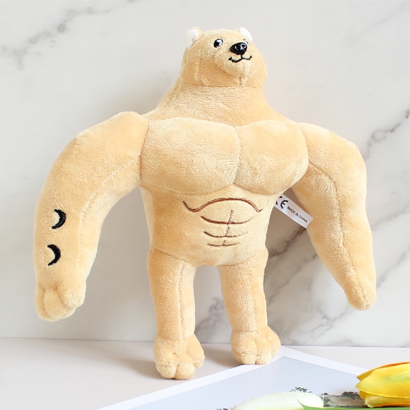 Buff Doge Horror Binatang Boneka Horror Merayap Dan Tercinta Bagus Untuk Pajangan Atau Main 25cm