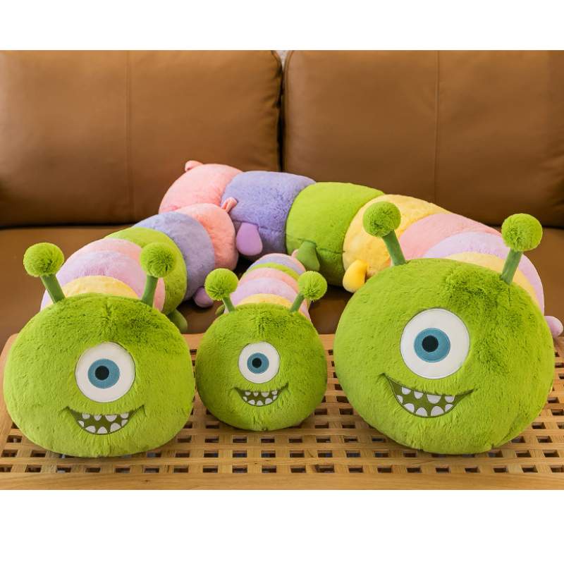 Mainan Boneka Plush Ulat Huggable Lembut Dan Monster Untuk Kenyamanan