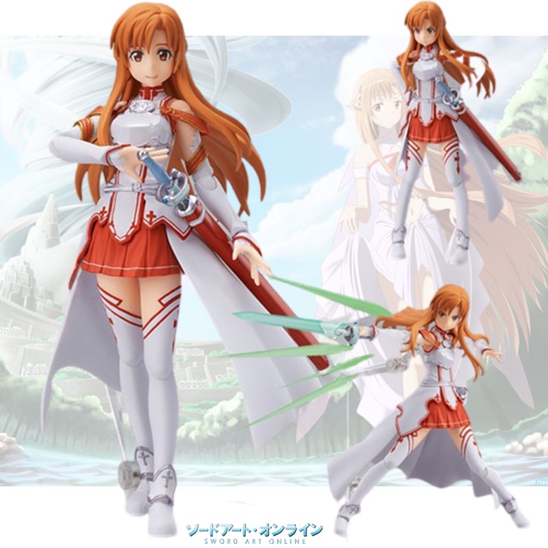 Stunning Sword Art Online 178sao Asuna Pvc Figure, Display Statis