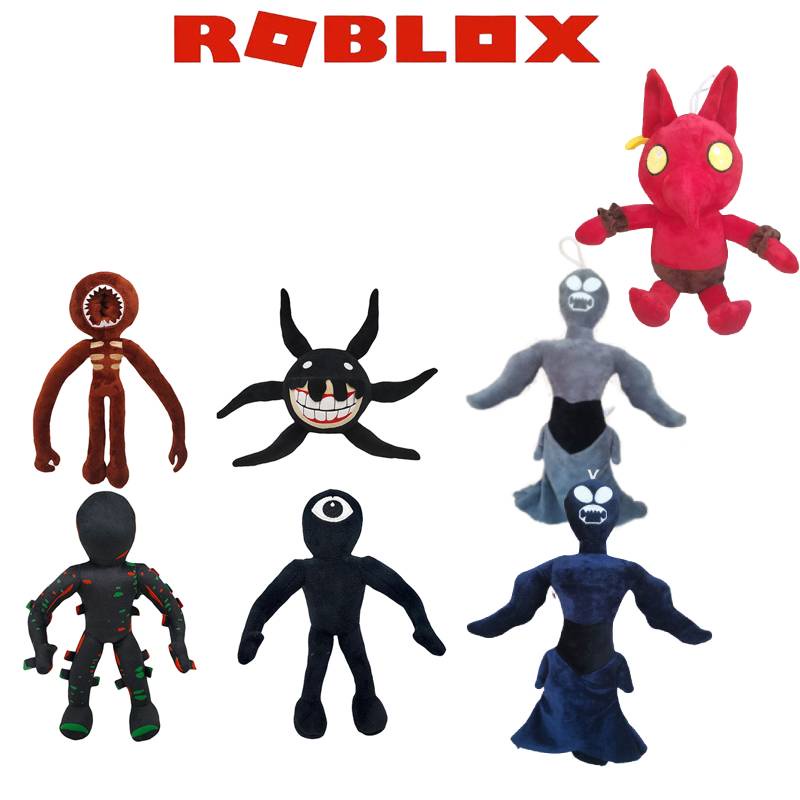 Mainan RobloxDoorsHotel Plush Escape from the Doorway Boneka Gambar Game