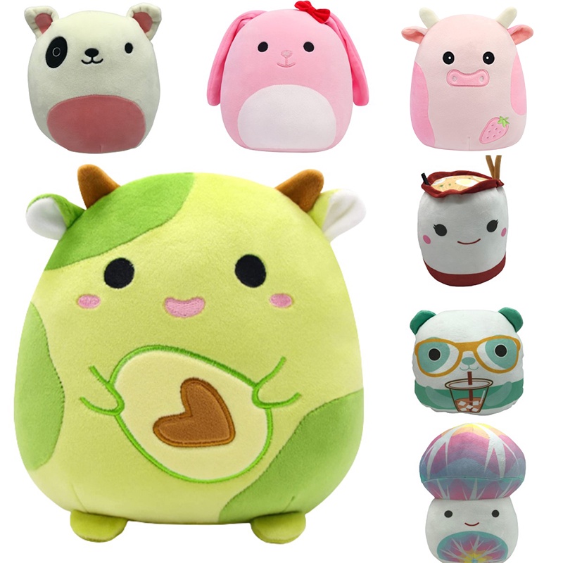 Menggemaskan Pendek Bantal Hewan Empuk Permen Mainan Grosir