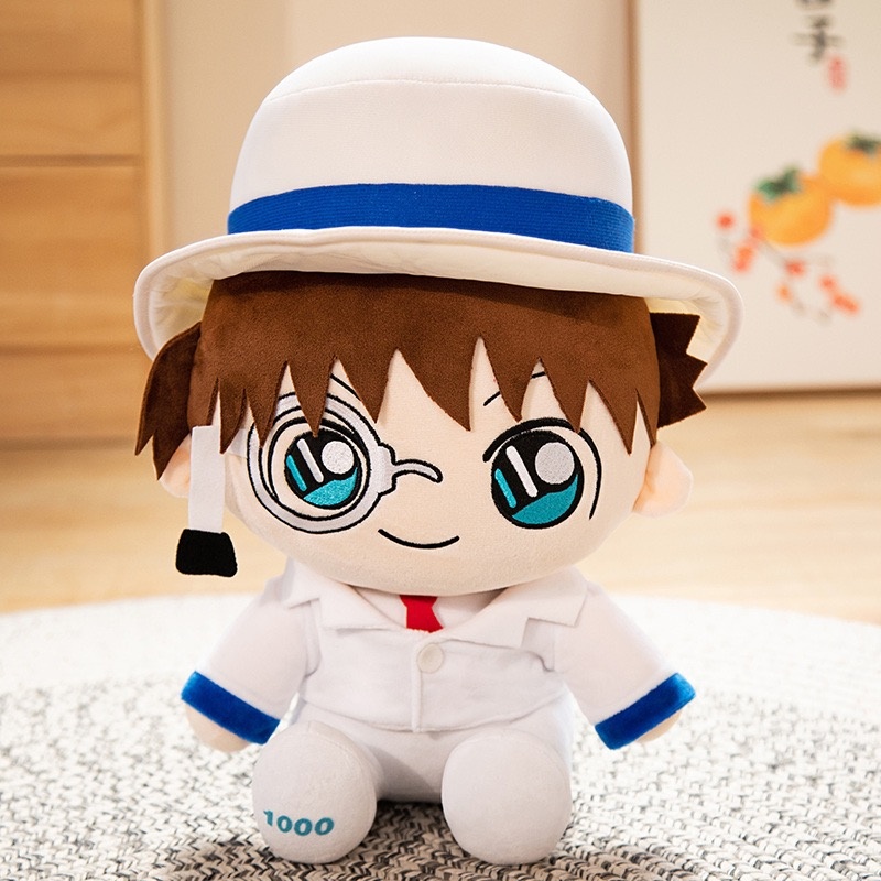 35 cm Detektif Conan Kidd Mainan Mewah Boneka Lembut Peluk Boneka Bantal Anak Hadiah Ulang Tahun