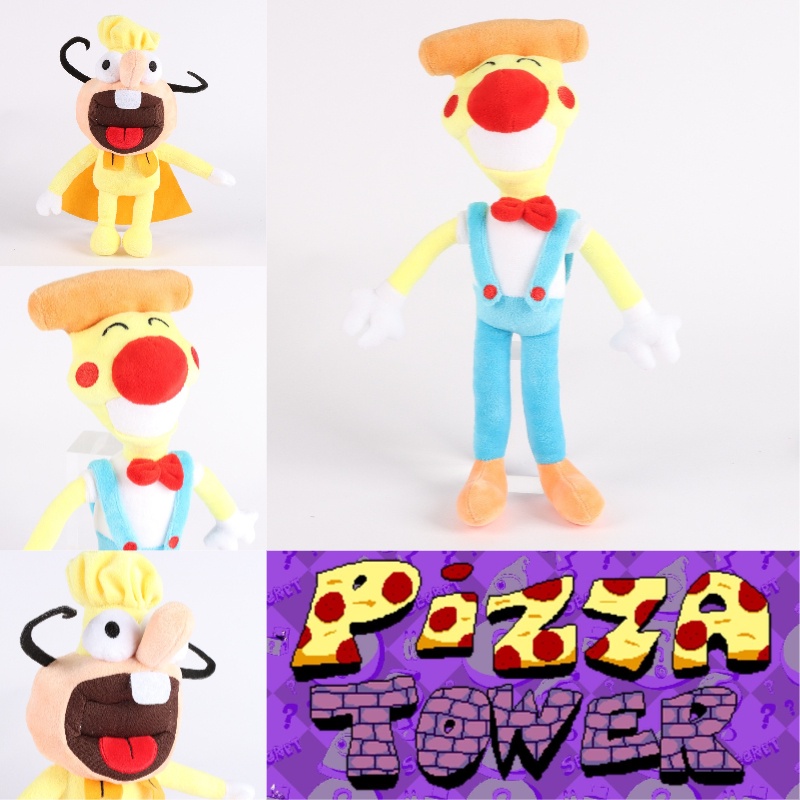 Mainan Plush Peripheral Permainan Menara Pizza Untuk Kolektor Dan Kipas