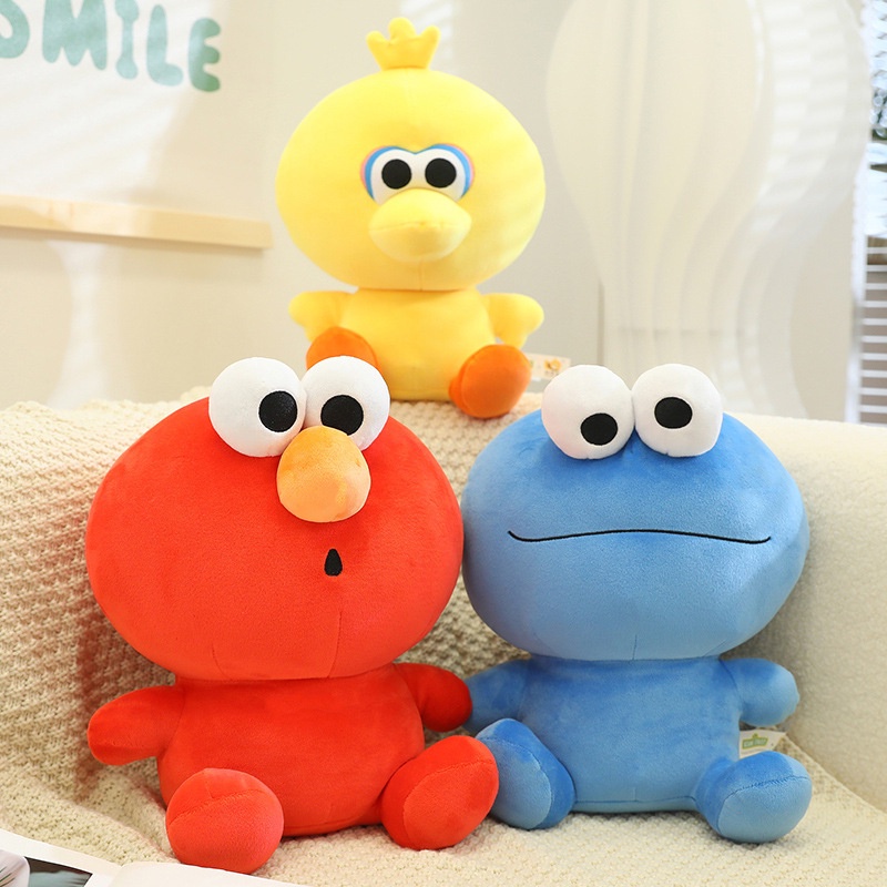 Mainan Kartun Sesame Street Warna Warni Dan Lucu Karakter Mewah