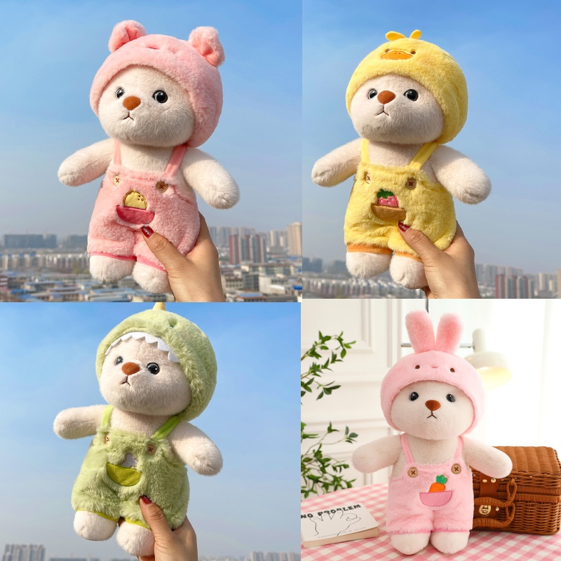 Mainan Plush Elena Bear Bentuk Hewan Lucu Berbagai Ukuran Dan Warna