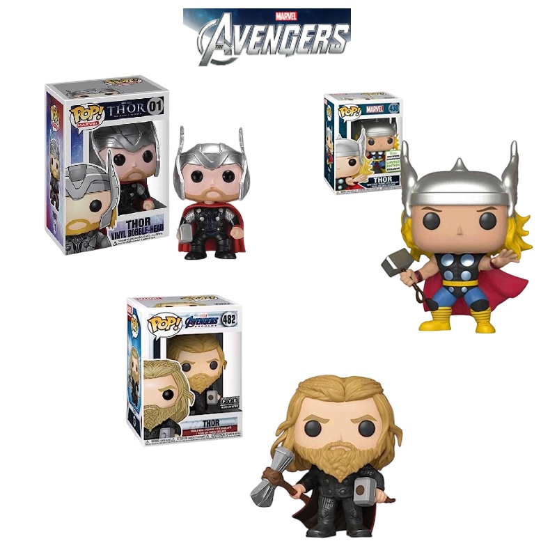 Koleksi Pvc Marvel Thor God Of Thunder Kerajinan Tangan 9cm