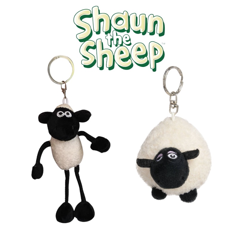 Liontin Mini Gantungan Kunci Mewah Shaun The Sheep Lucu Untuk Pelajar Dan Kipas Desain Unik