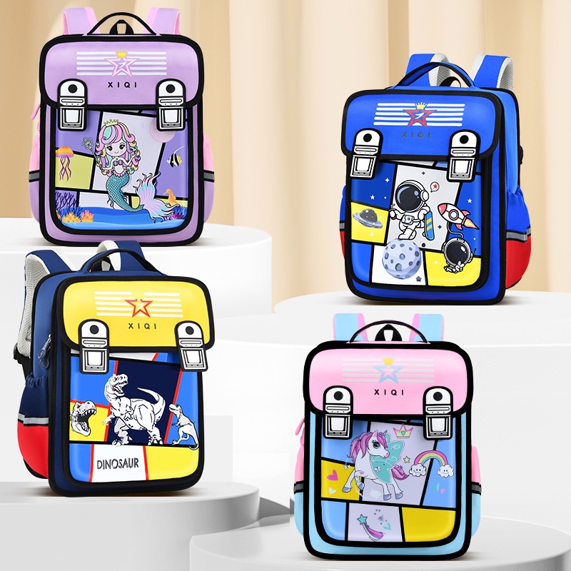 Tas punggung anak baru untuk anak laki-laki, siswa sekolah dasar, kelas 1, 2, 3 sampai 4, 2023.
