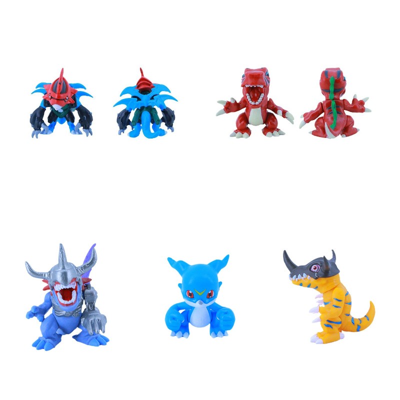 Of Set6 Figure Monster Digital Untuk Fans Kolektor Dan