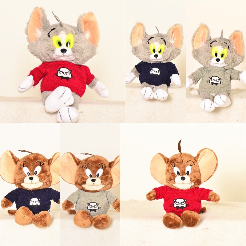 Boneka Tom And Jerry Binatang Dengan Bulu Halus, Cocok Untuk Waktu Bermain Anak