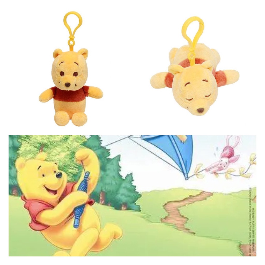 Liontin Mewah Disney Winnie The Pooh Morandi Teddy Bear Berbagai Pose