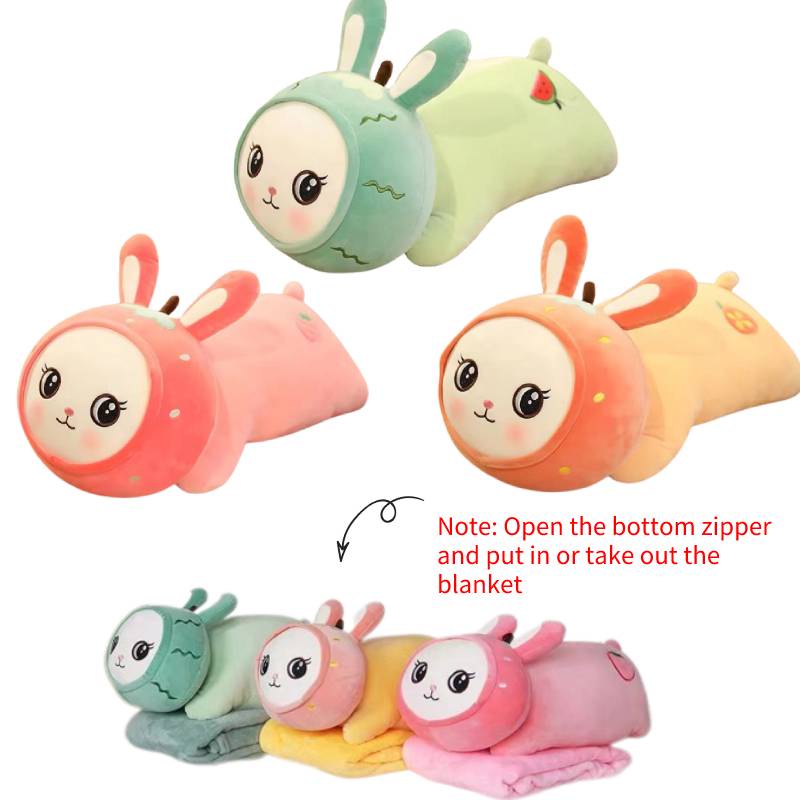 Bantal Boneka Kelinci Buah Lovely Untuk Cuddling Dan Snuggling