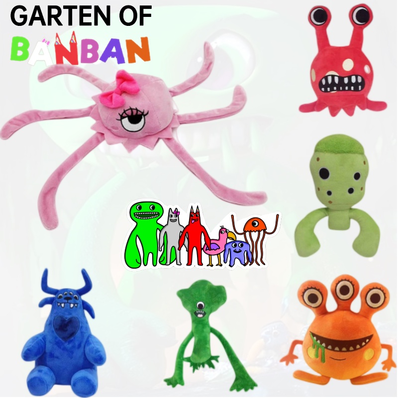 Banban Garden Plush Doll Pp Katun Isi Banyak Pilihan Warna Tersedia