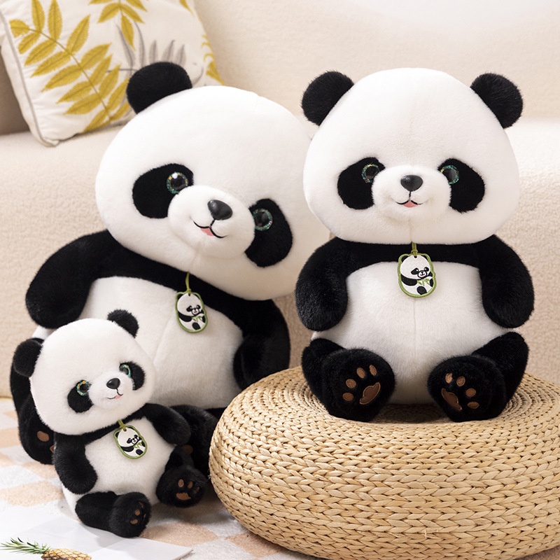 Plushie Realistis Panda Perfect Home Decor Cuddle Or Buddy