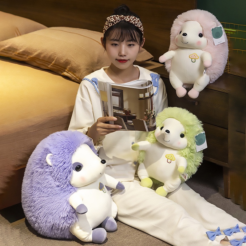 Mainan Boneka Landak Plush Lembut Dan Dapat Di Peluk Hadiah Yang Sempurna Untuk Anak-Anak Dan Dewasa