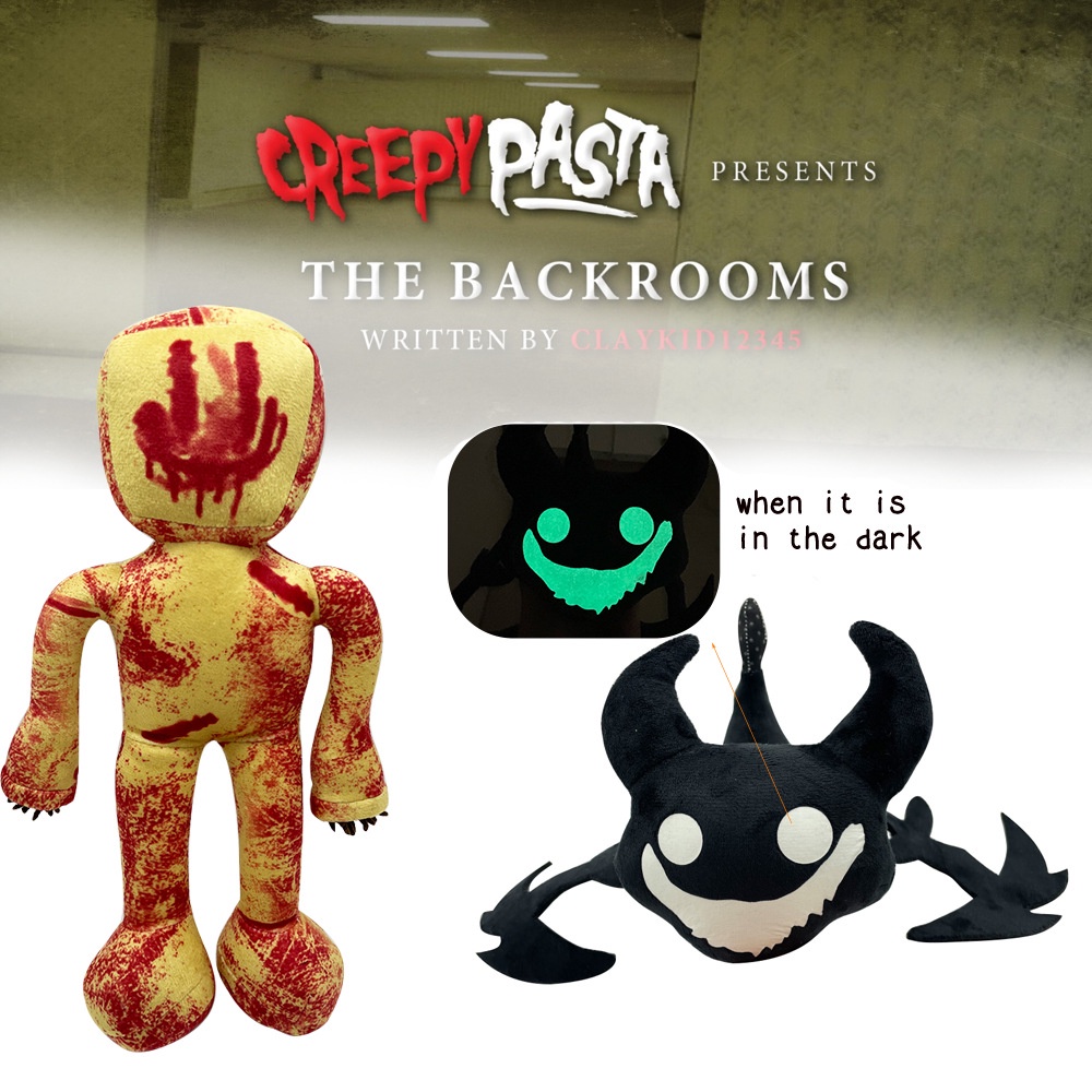 Escape The Backrooms Nightmare-inducing Plush Toy Cocok Untuk Penggemar Horor!